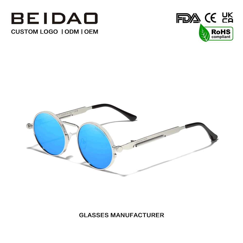 Kính râm gọng kim loại phân cực chống tia UV400